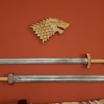 The length of a katana sword, including the blade and tsuka.